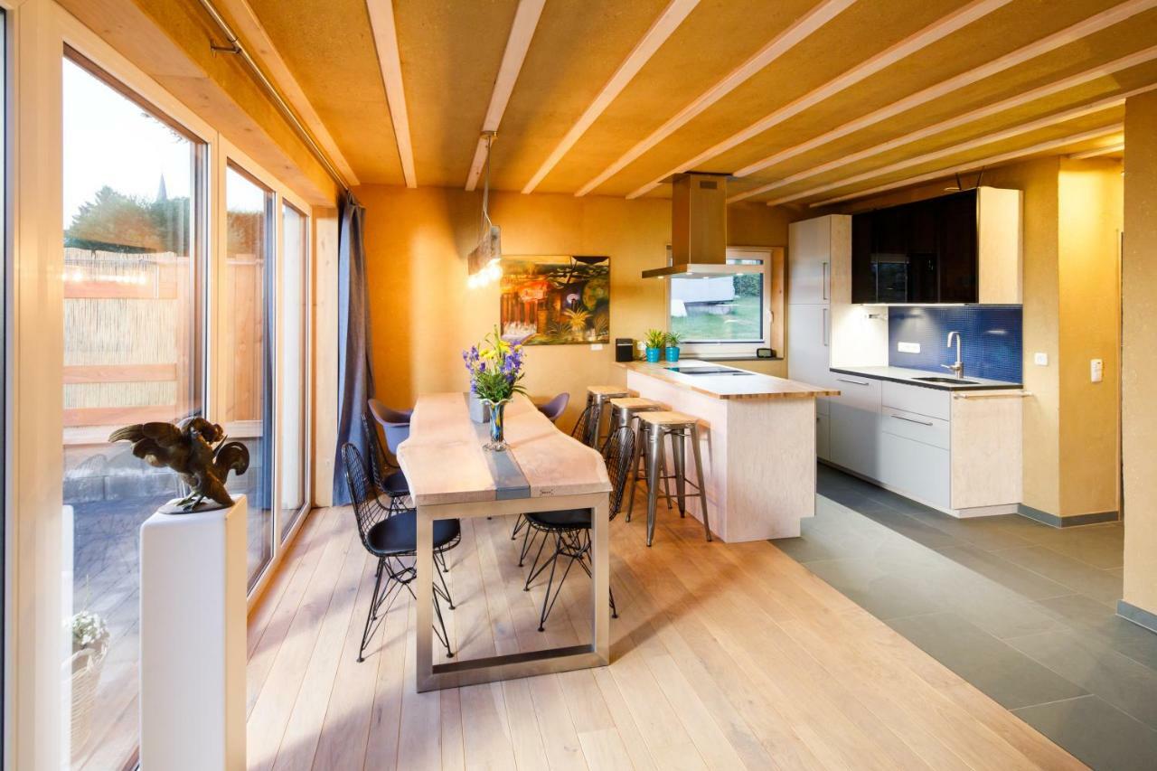 Blaues Haus Lägenhet Monschau Exteriör bild