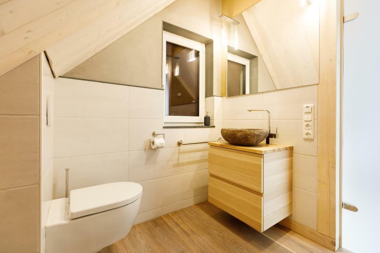 Blaues Haus Lägenhet Monschau Exteriör bild